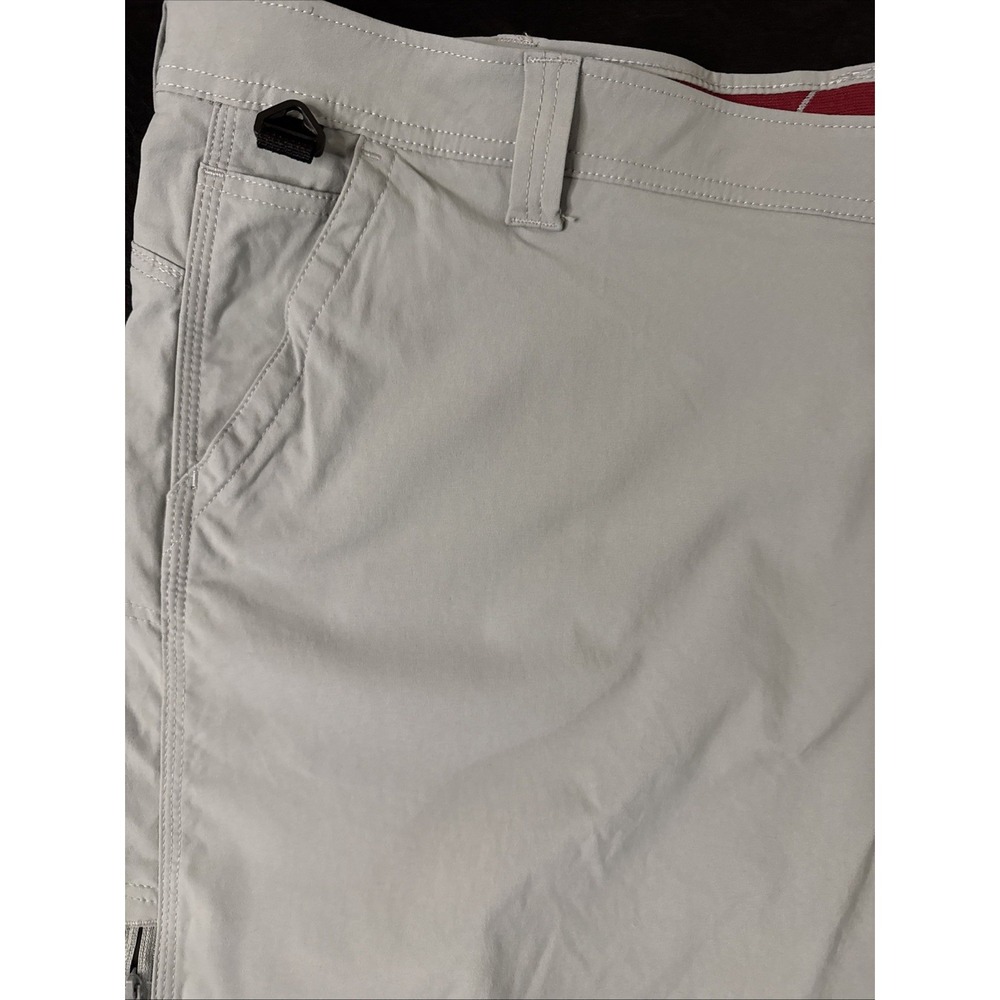 WRANGLER Cargo Shorts Sz 48 Gray Stretch Utility Pocket Hiking Outdoor - Picture 2 of 14